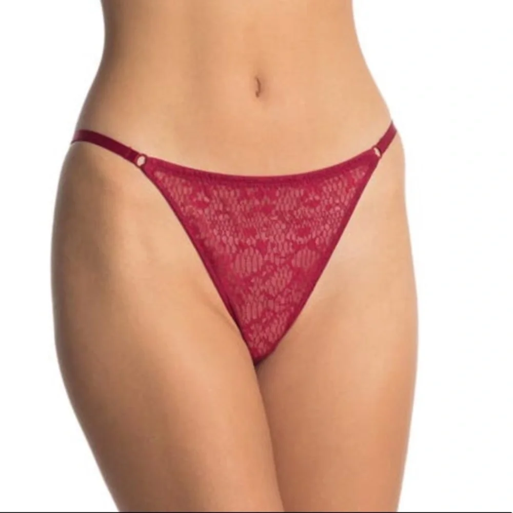 Free People Tameeka Lace High Waisted Panties